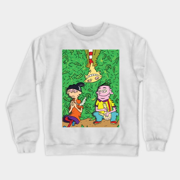 Ed Edd n Eddy Cartoon Crewneck Sweatshirt by ahstud 